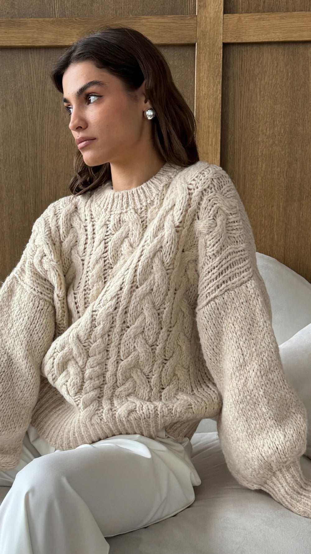 Mara Sweater- IVORY