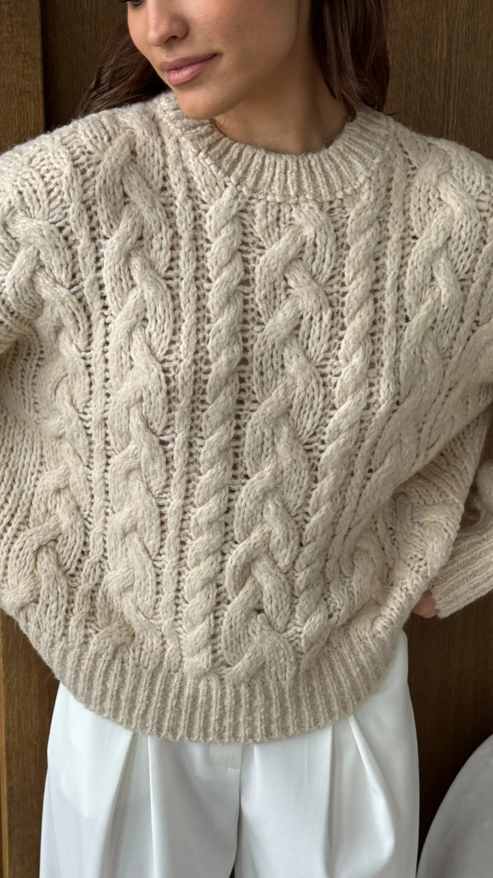 Mara Sweater- IVORY