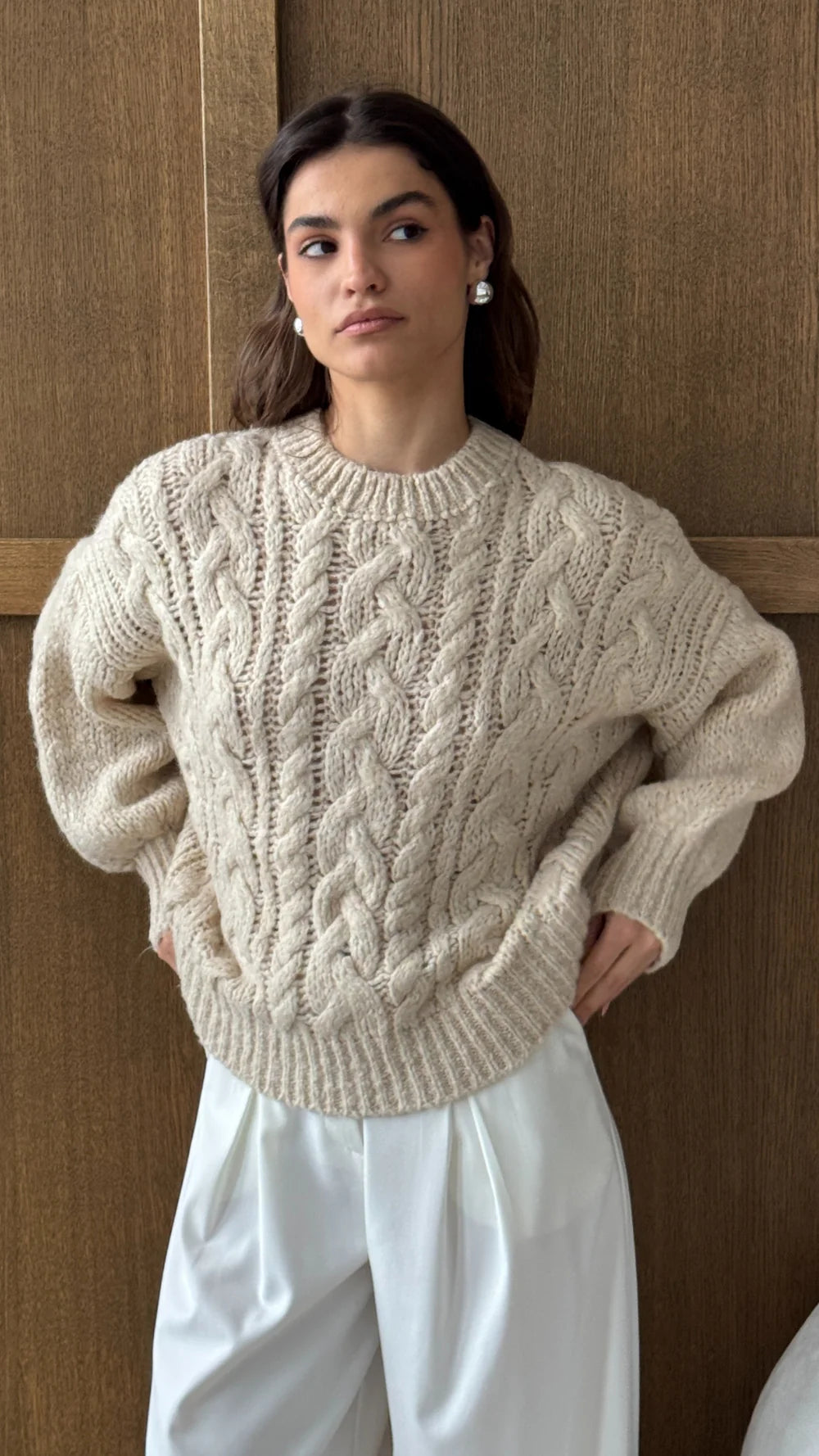 Mara Sweater- IVORY
