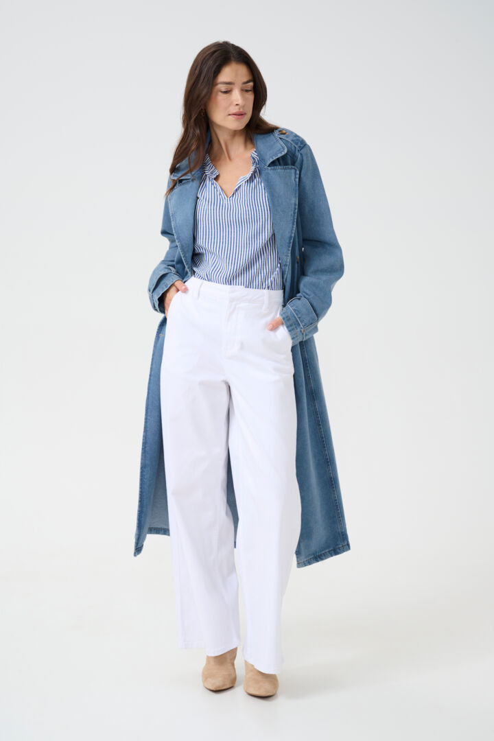 Mika Denim Trench Coat