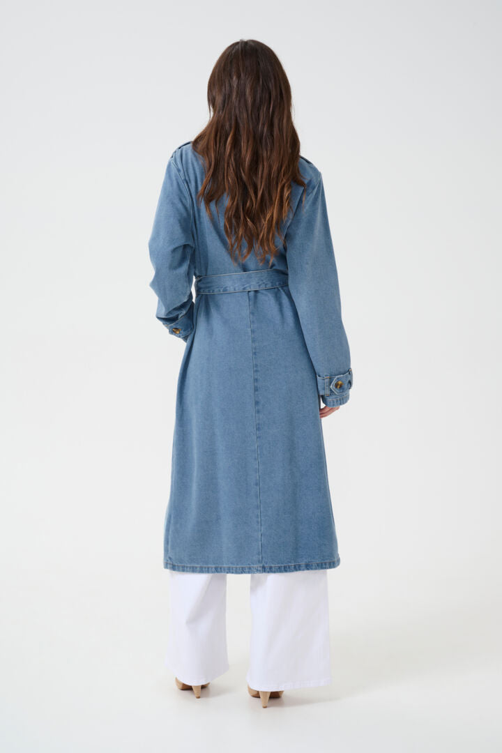 Mika Denim Trench Coat