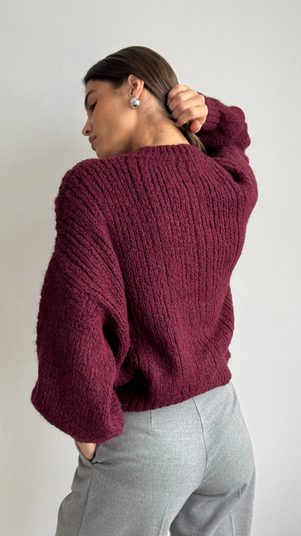 Mara Sweater- BORDEAUX