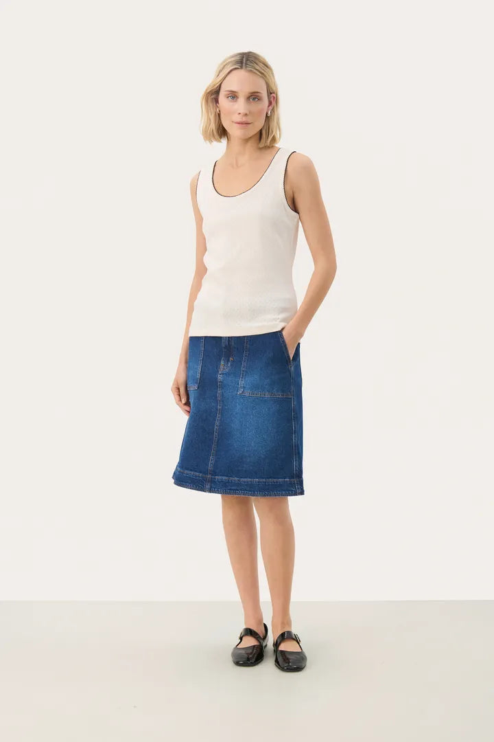 Juliannes Tank- CREAM