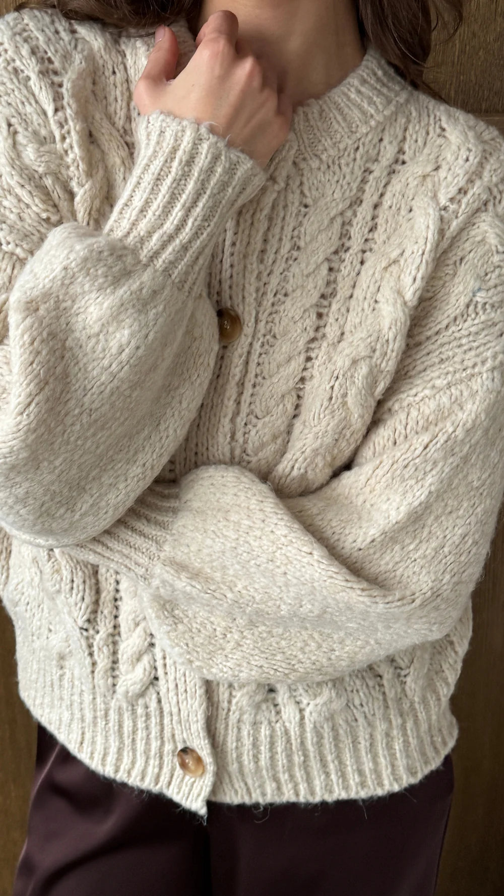 Evie Cardigan- IVORY