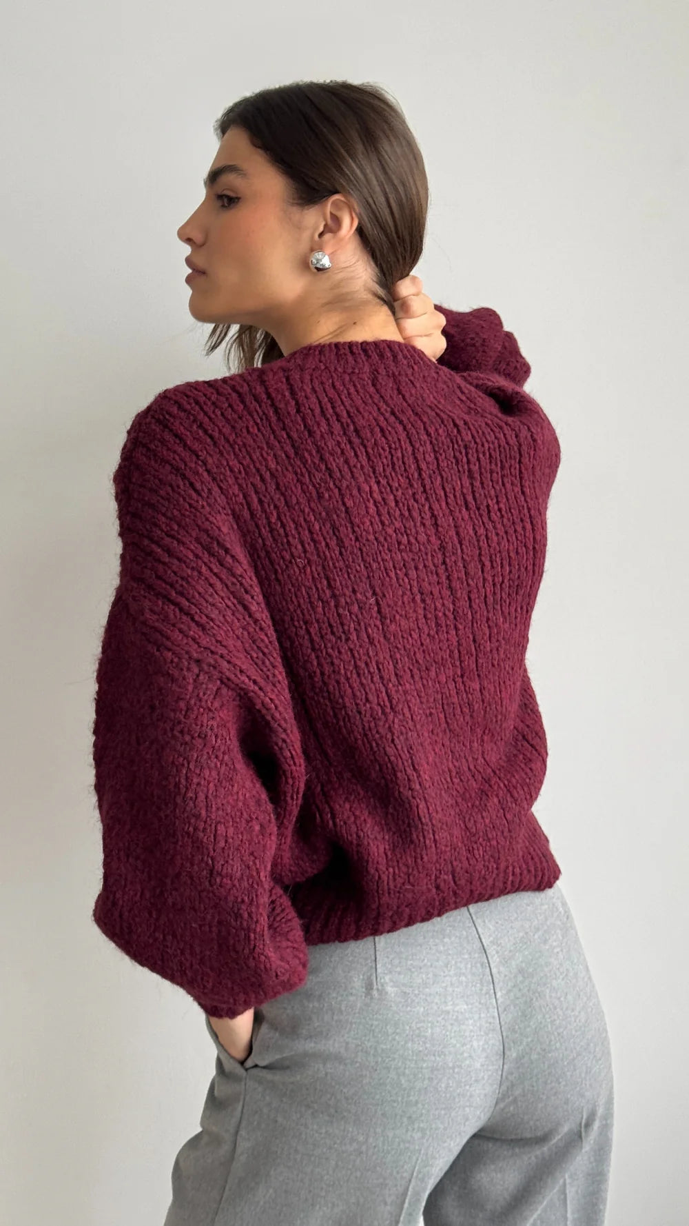 Mara Sweater- BORDEAUX