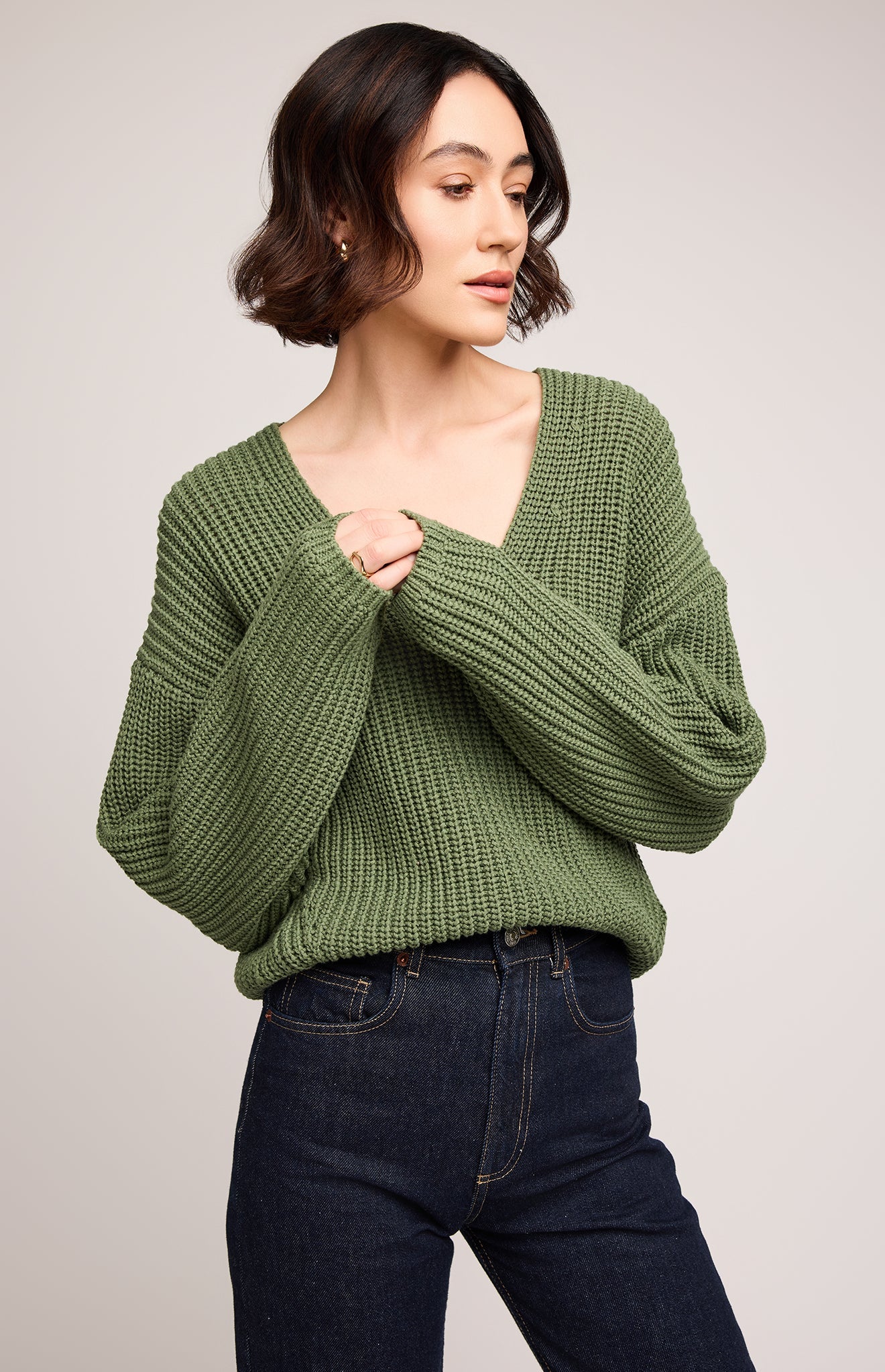 The Spencer Sweater- IVY