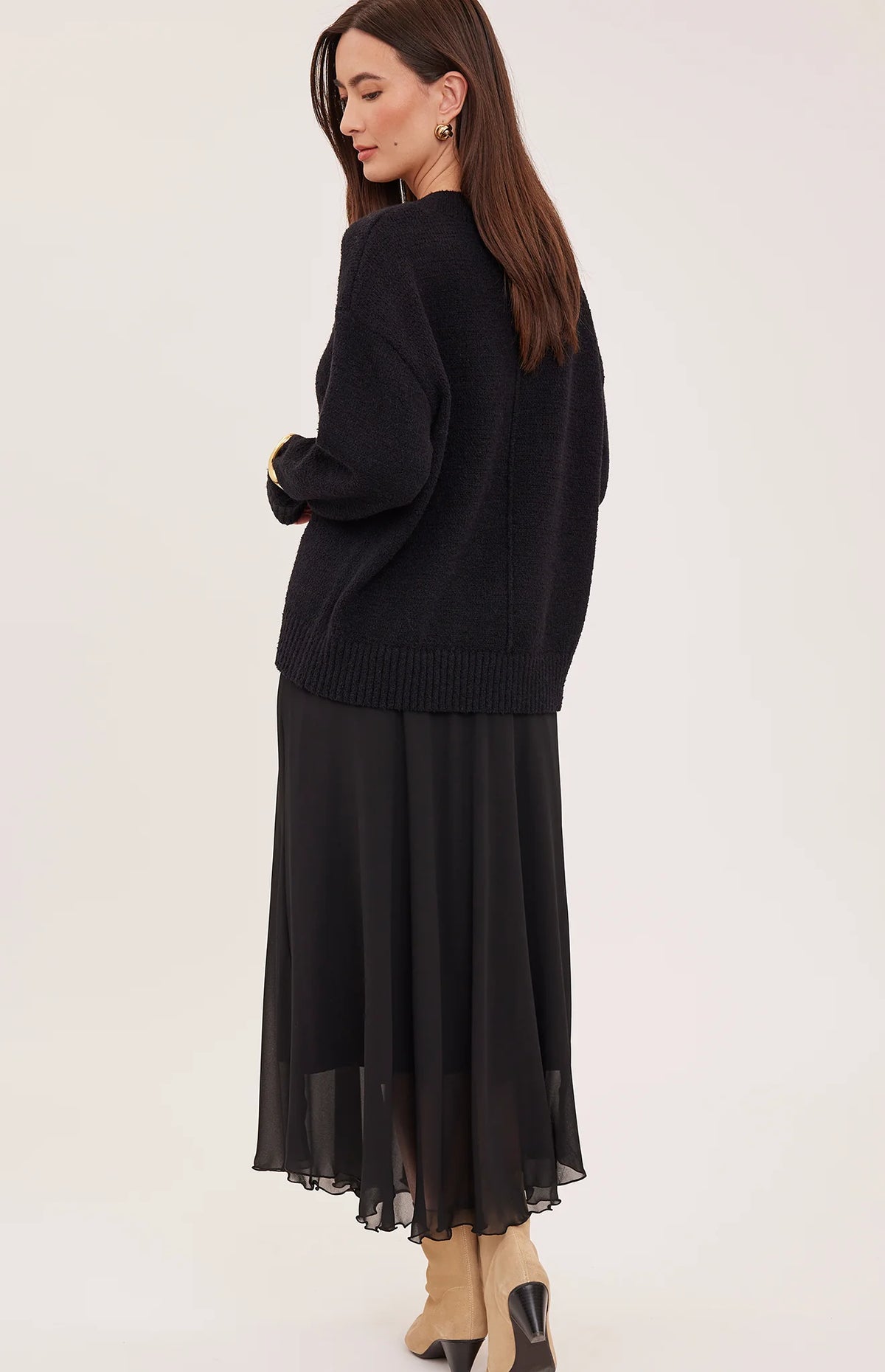 The Arianna Skirt- BLACK