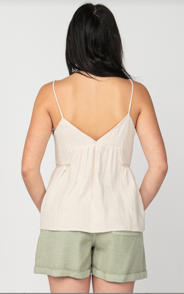 Wheat Embroidery Tank