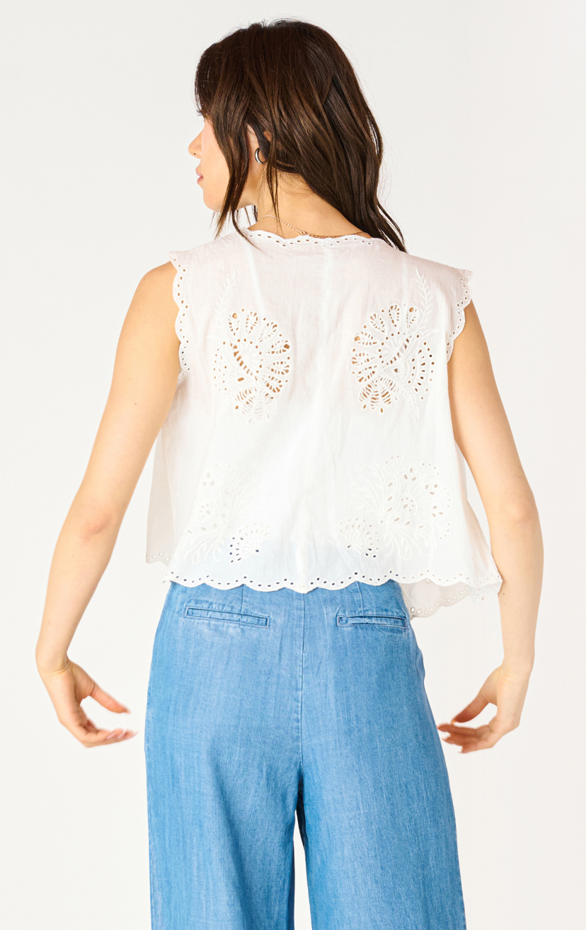 Scarlet Top- WHITE