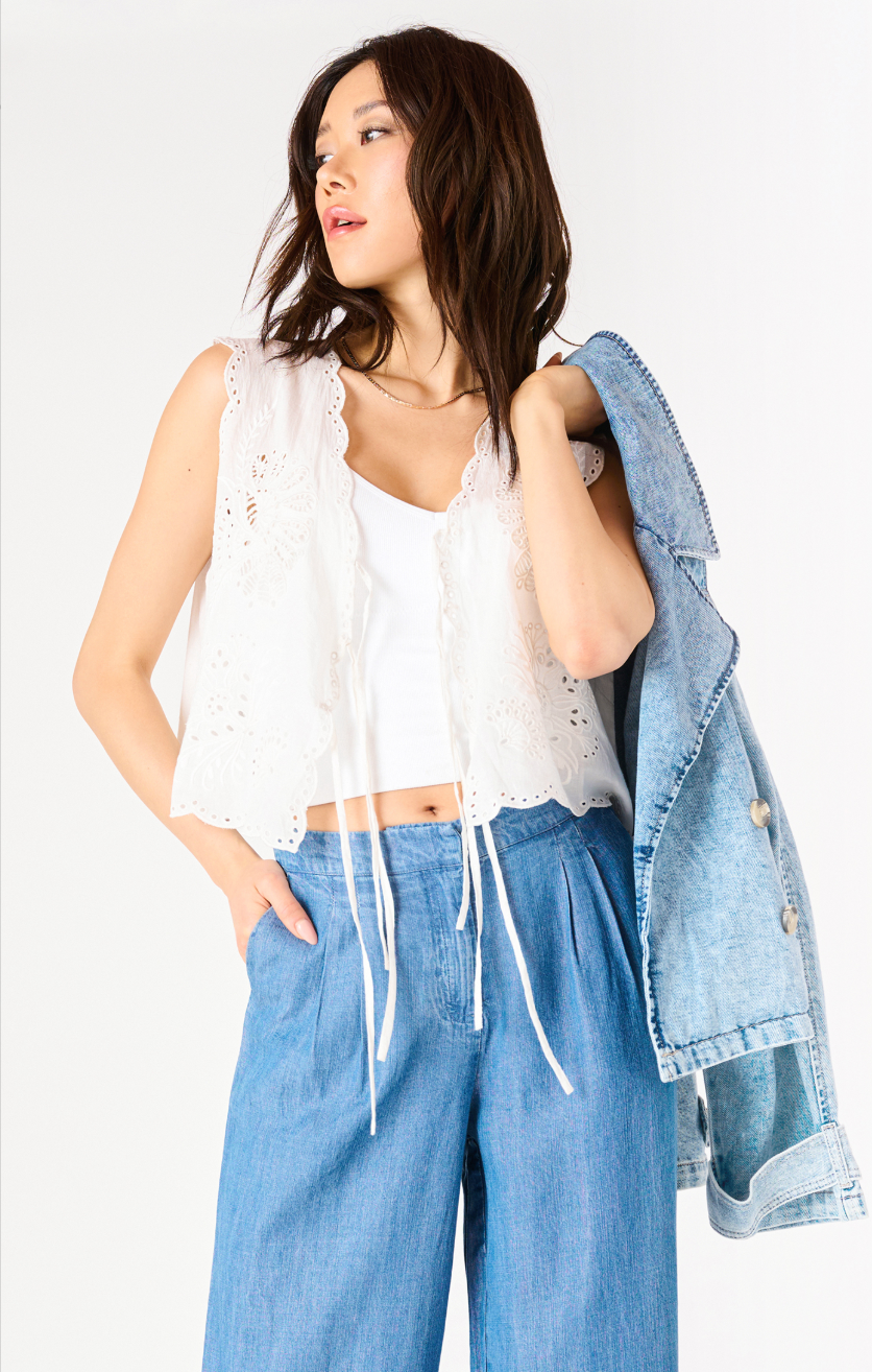 Scarlet Top- WHITE