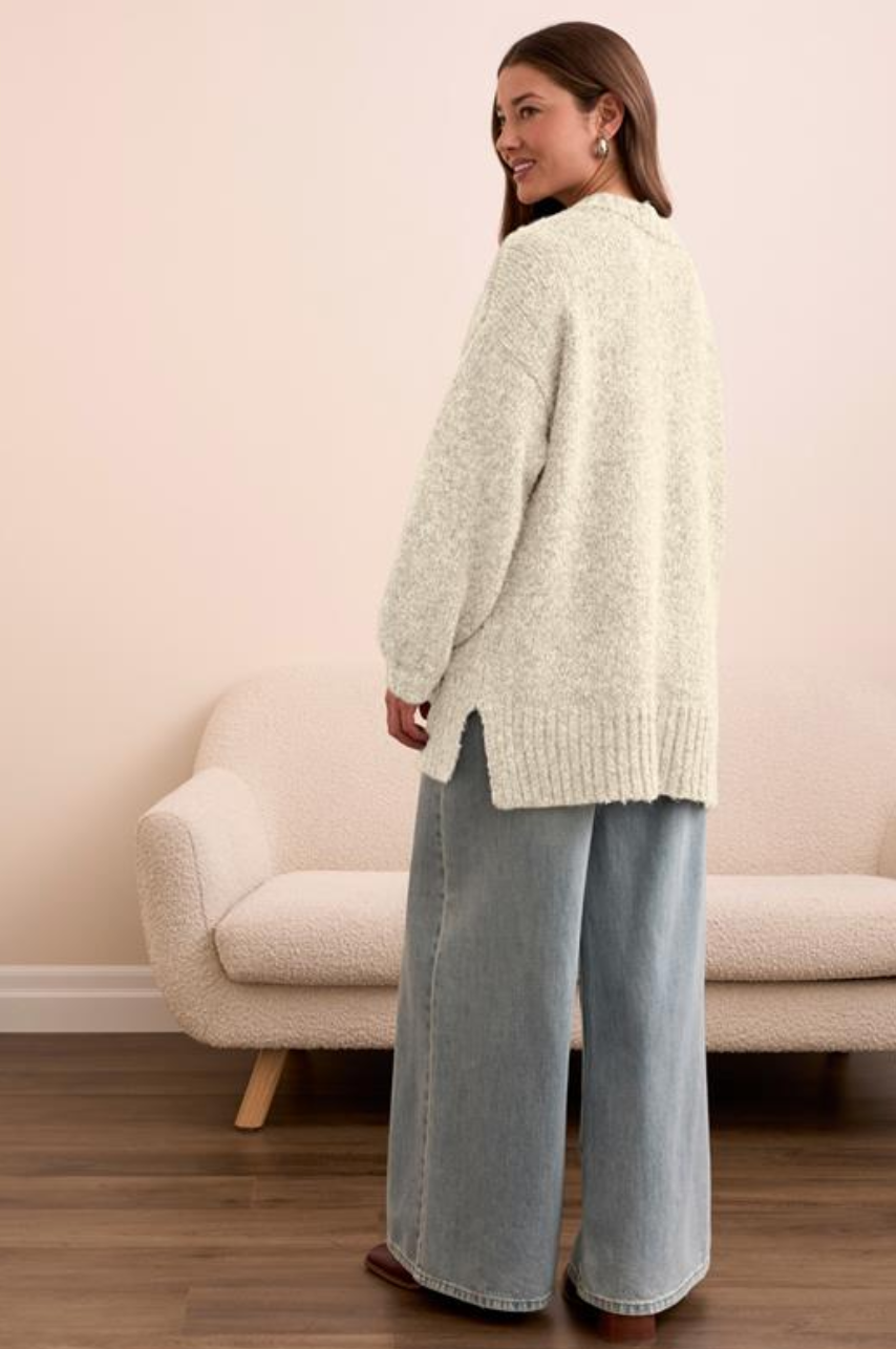 Snowball Sweater- CREAM