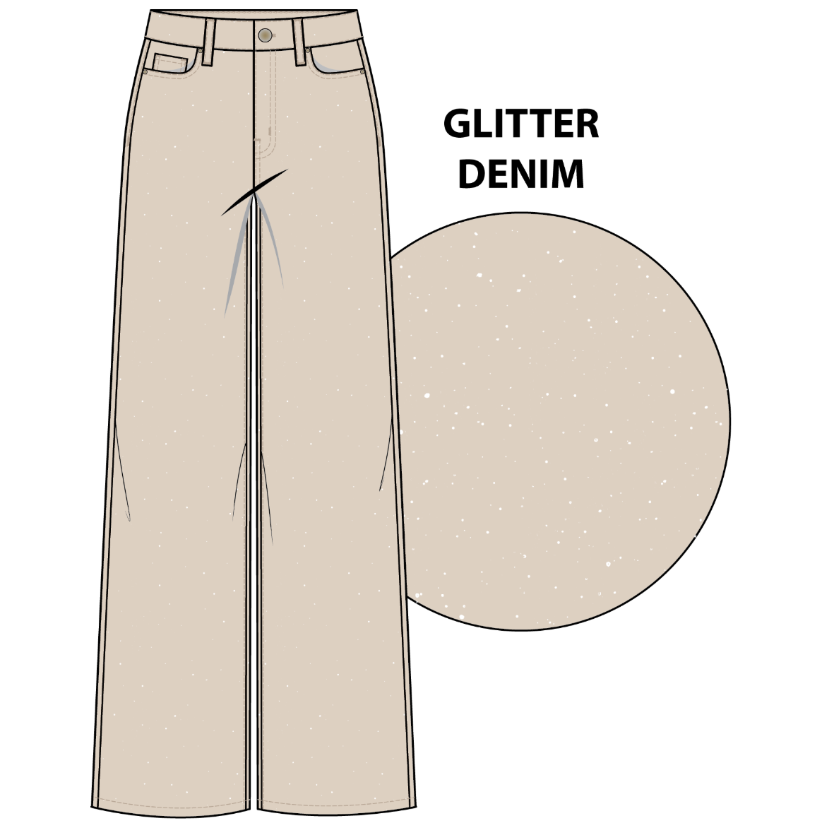 Perri Shimmer Jeans