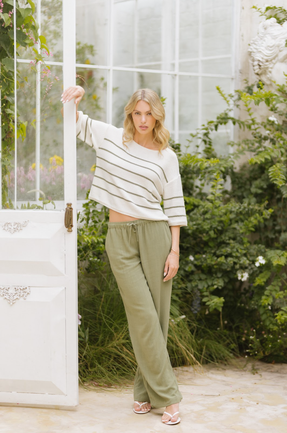 Finley Pant- MATCHA