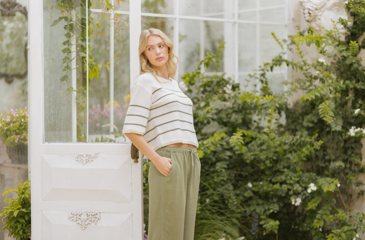 Finley Pant- MATCHA