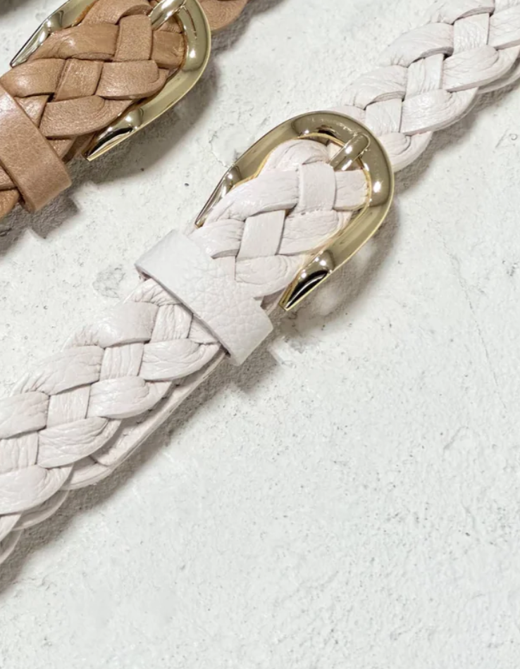Avani Belt- MARBLE NAPPA