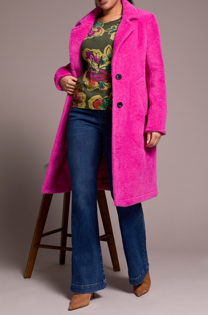 Pink Flambe Coat