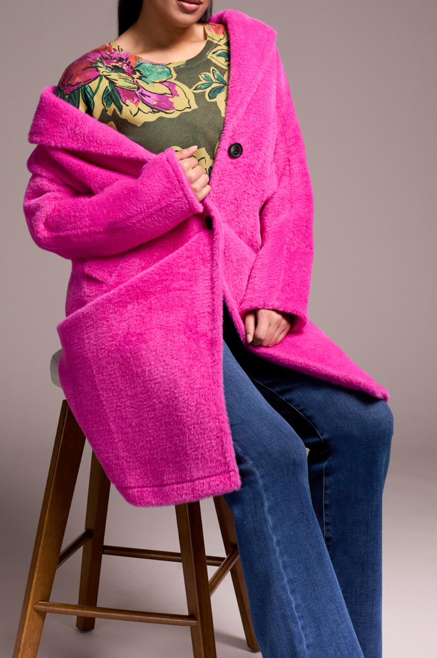 Pink Flambe Coat