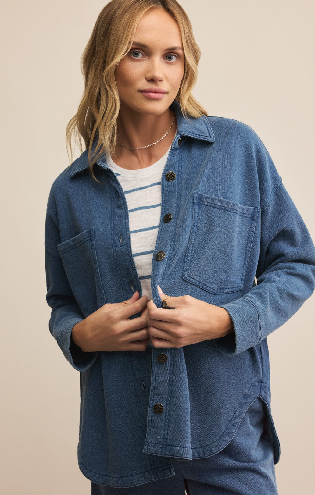 All Day Jacket- VINTAGE INDIGO