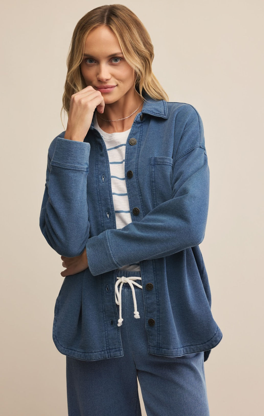 All Day Jacket- VINTAGE INDIGO