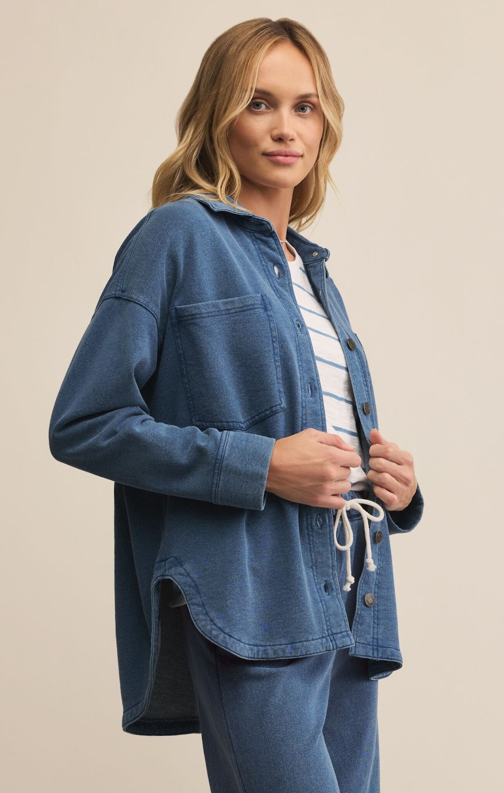 All Day Jacket- VINTAGE INDIGO