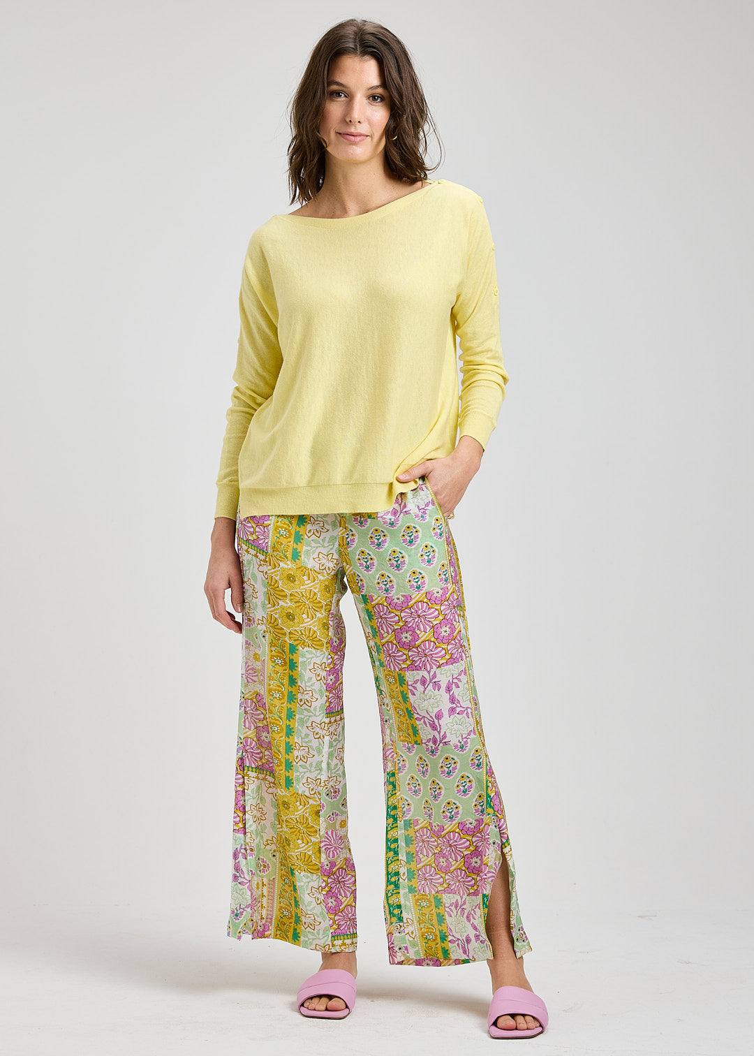 Gia Pant- CITRUS ROSE