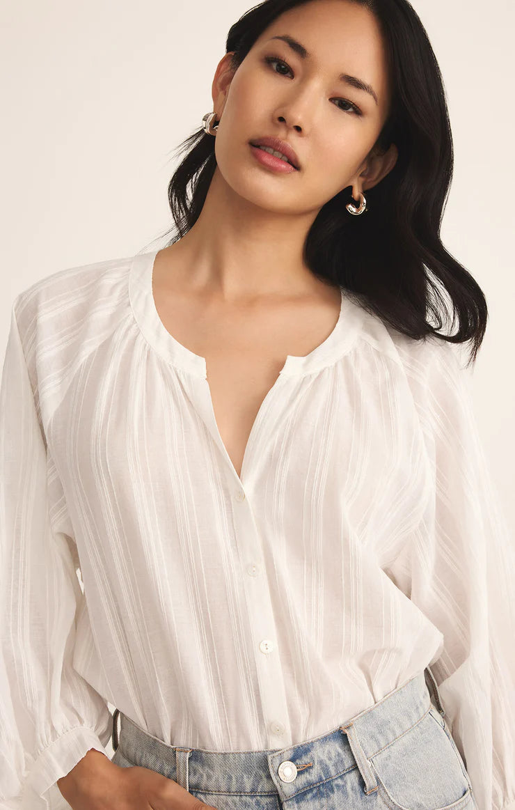 Wren Button Up Top