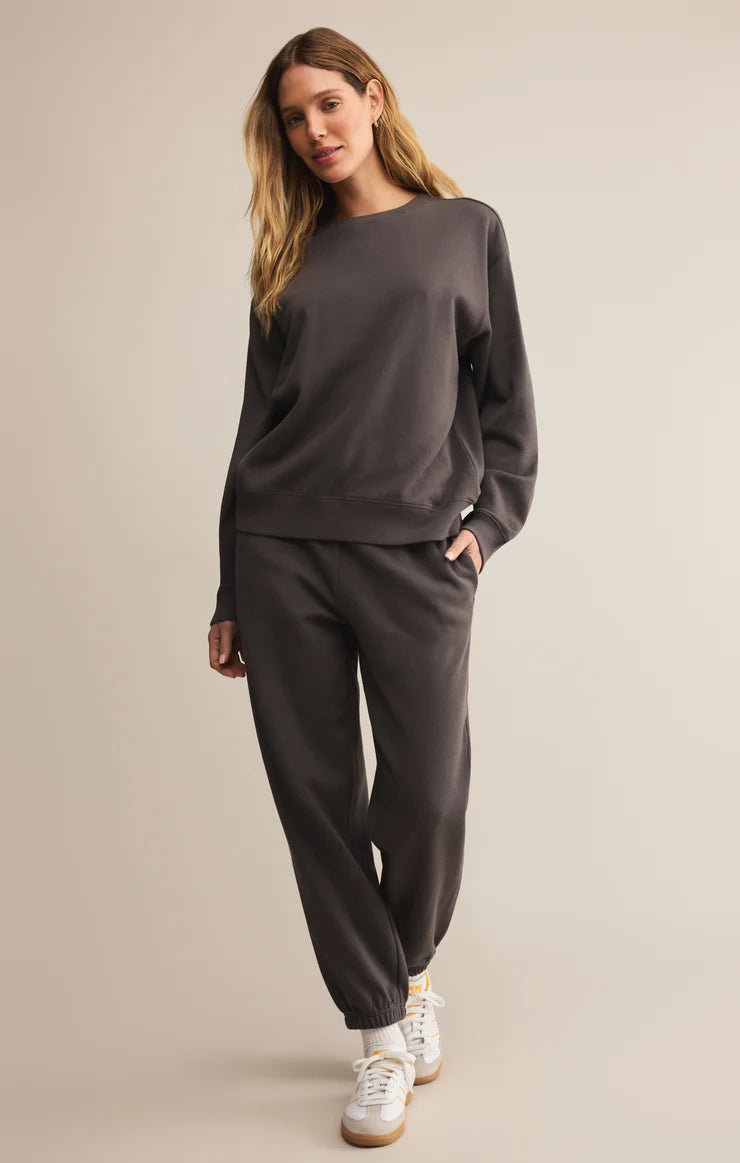 Boyfriend Cotton Sweatshirt