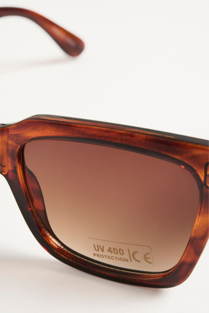 Saffine Sunglasses- BROWN