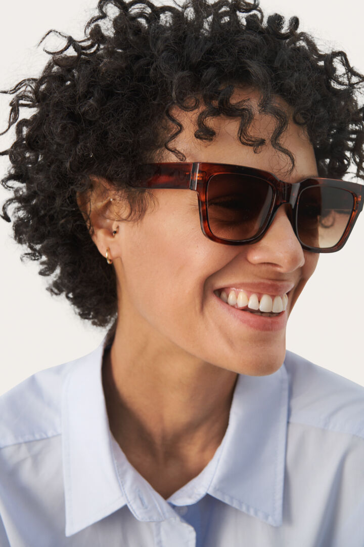 Saffine Sunglasses- BROWN