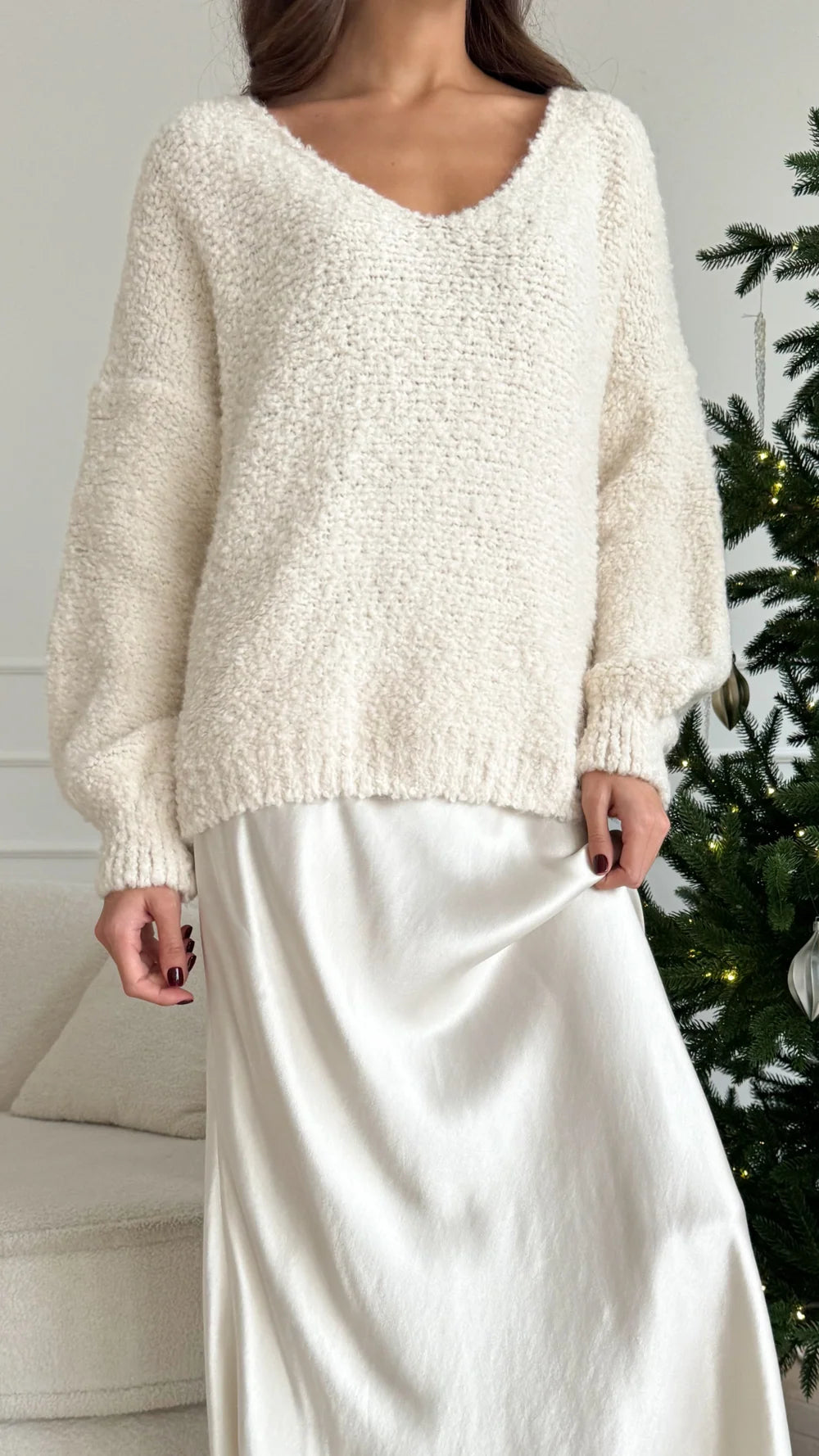 Jenny Sweater- OFF-WHITE