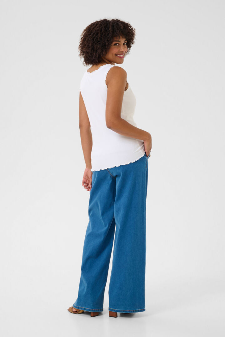 Ribba Tank- WHITE