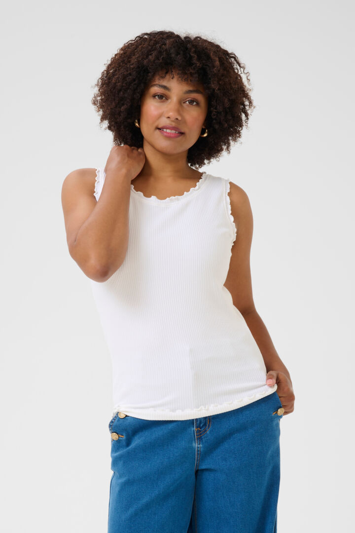 Ribba Tank- WHITE