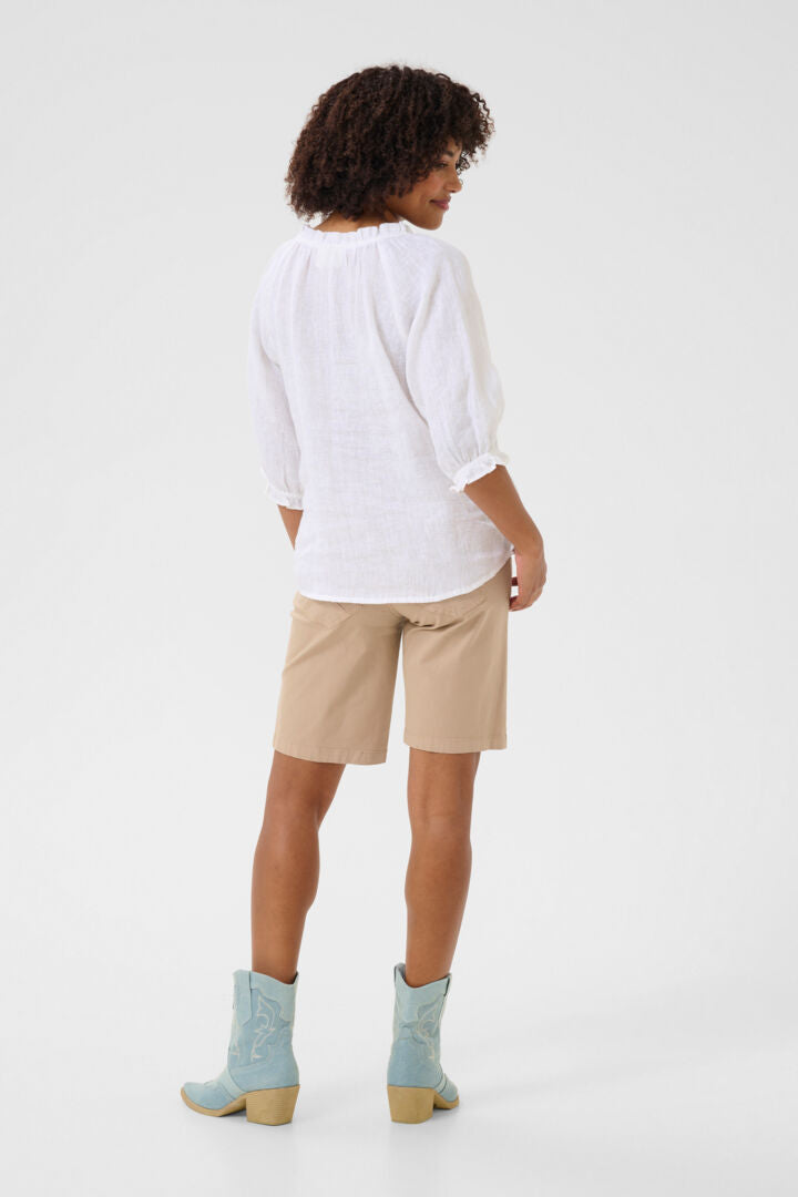 Bellis Blouse- WHITE