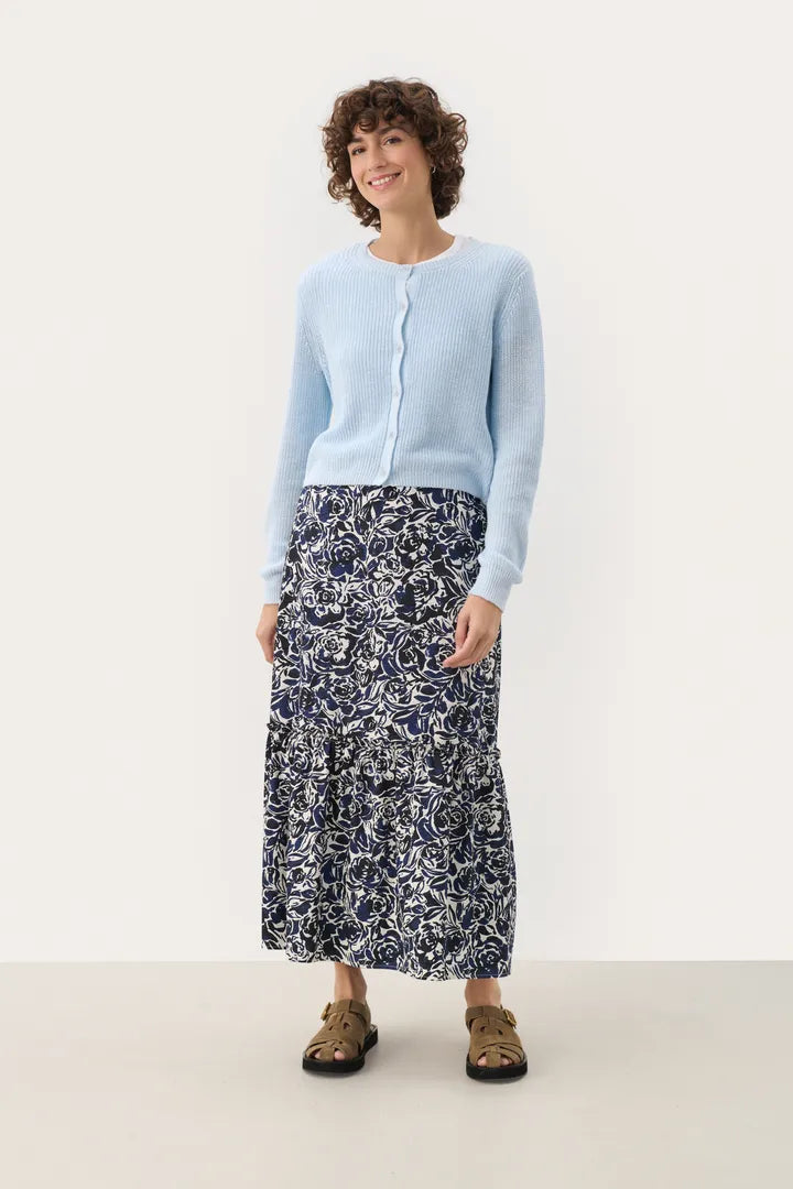Gigia Cardigan- ICE WATER
