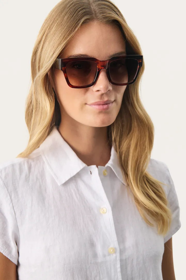 Saffine Sunglasses- BROWN