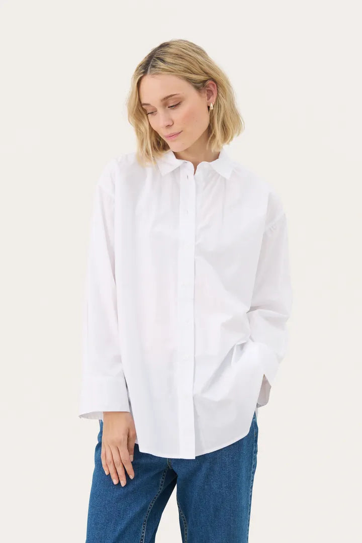 Savanna Shirt- BRIGHT WHITE