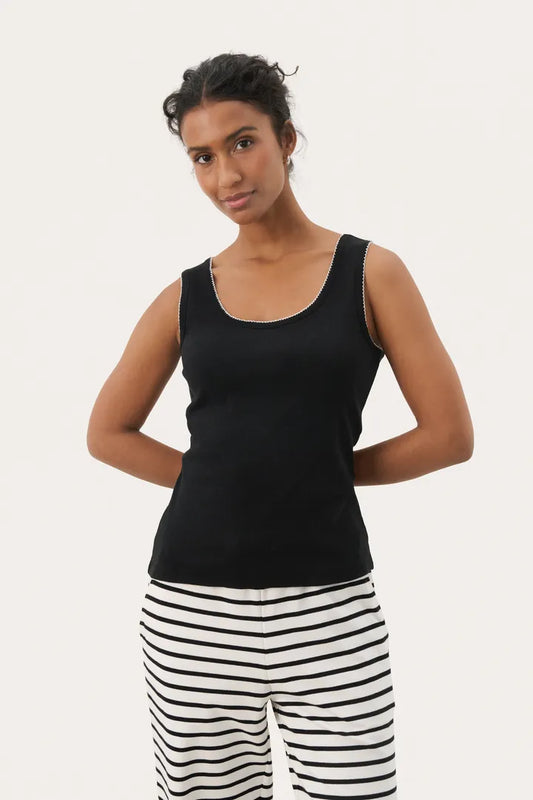 Juliannes Tank- BLACK