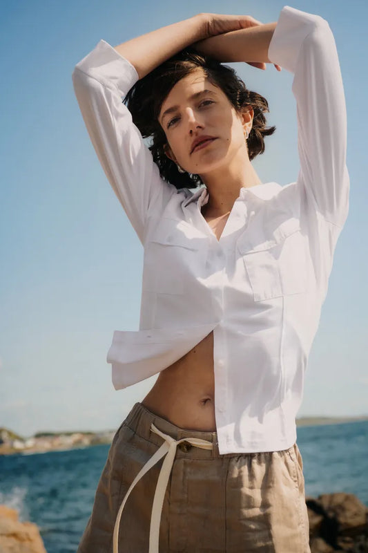 Anise Shirt- WHITE