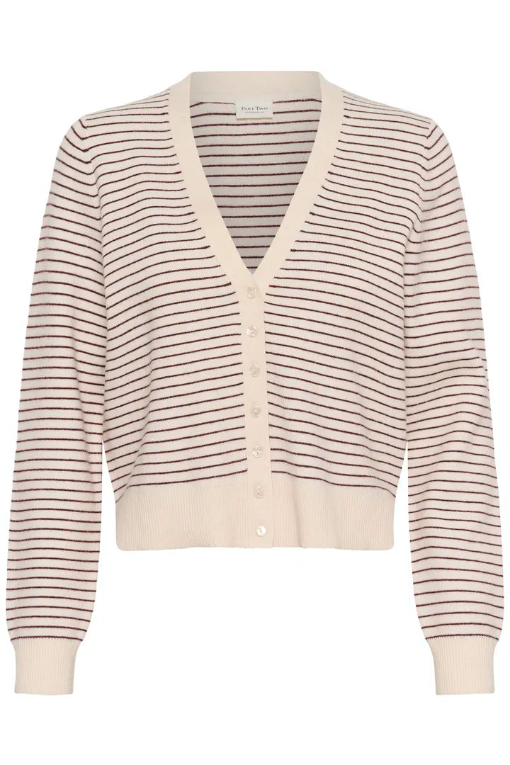 Anessa Cardigan- FIG STRIPE