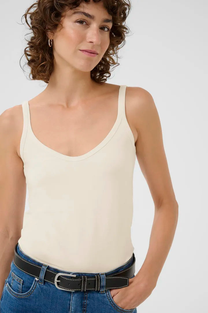 Nelie Tank- CREAM