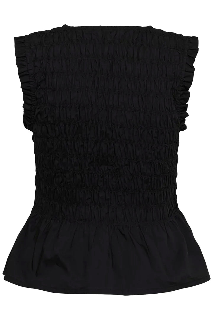 Borgny Top- BLACK