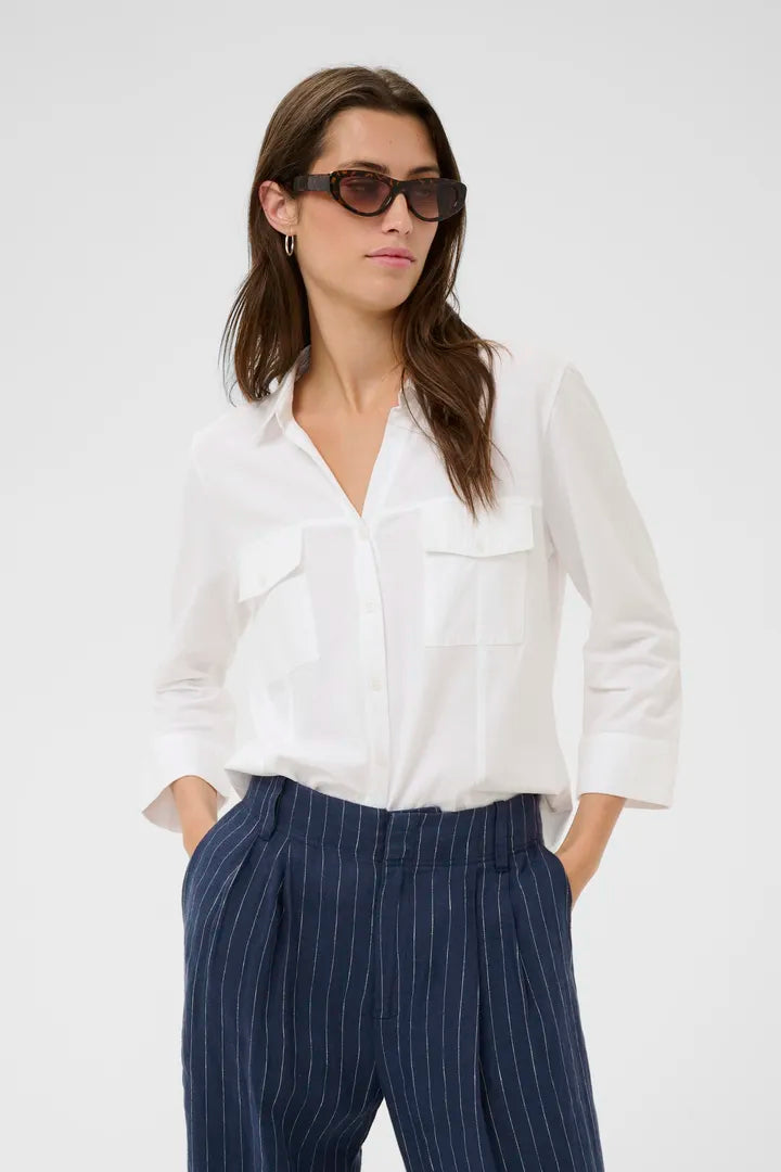 Anise Shirt- WHITE