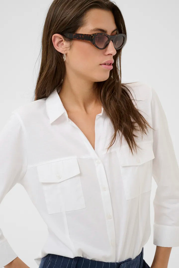 Anise Shirt- WHITE
