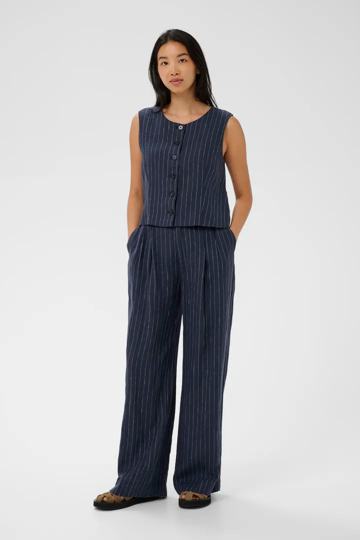 Aliya Linen Trousers