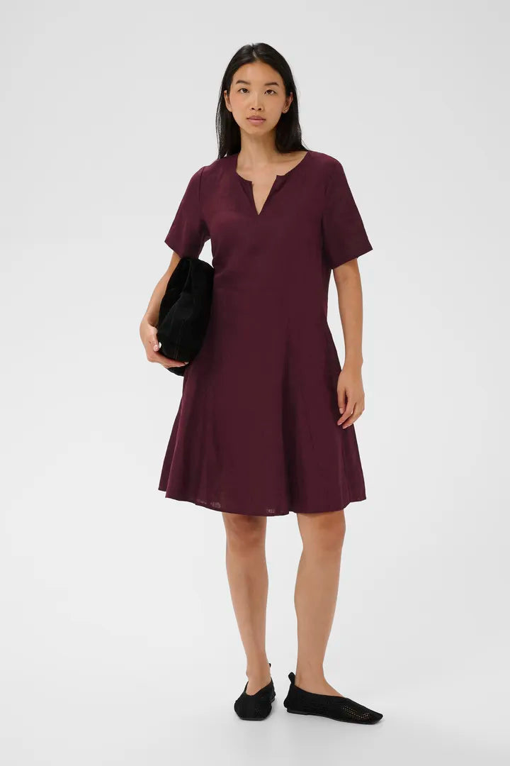 Amina Linen Dress