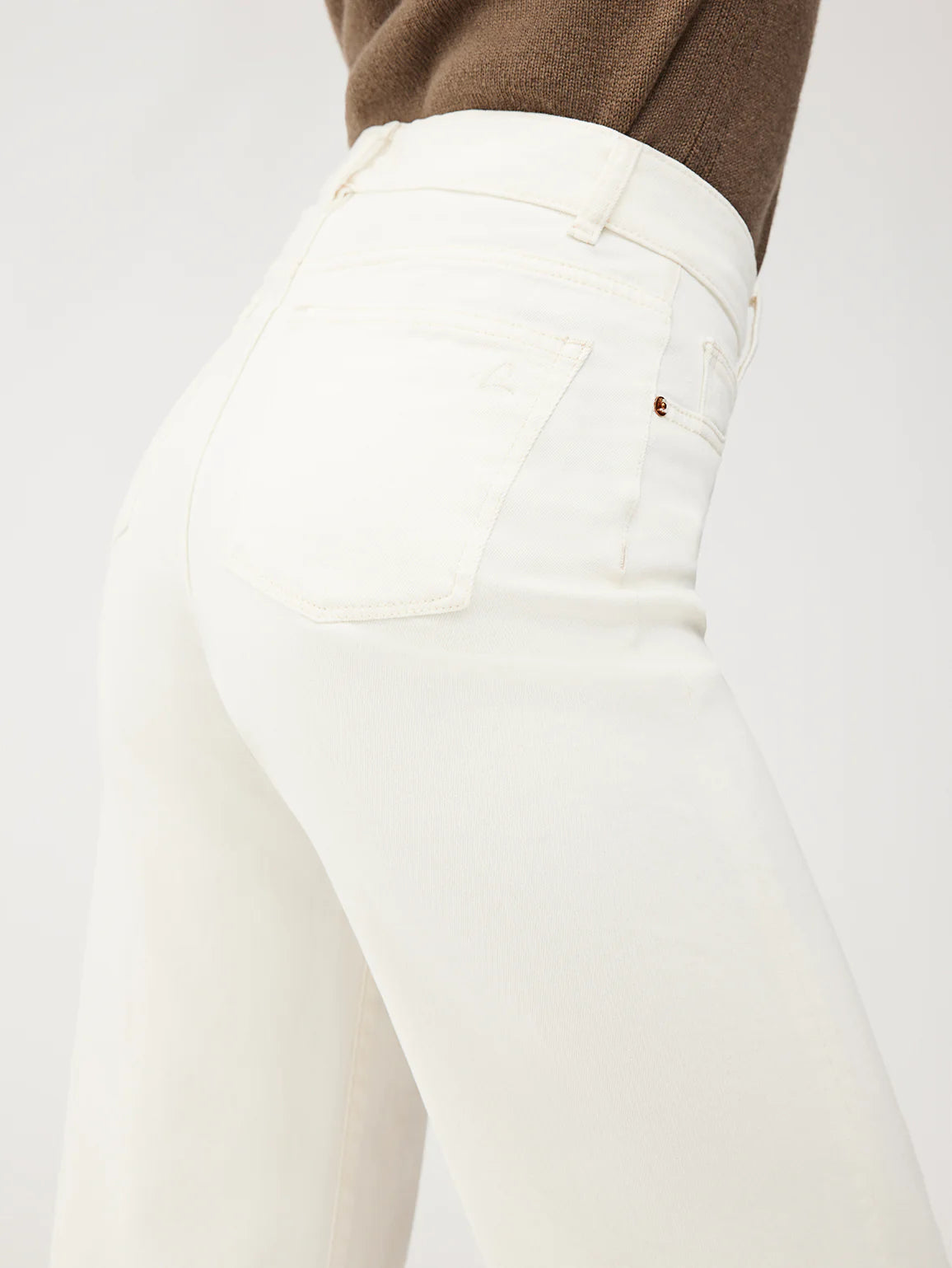 The Hepburn Ankle- EGGSHELL