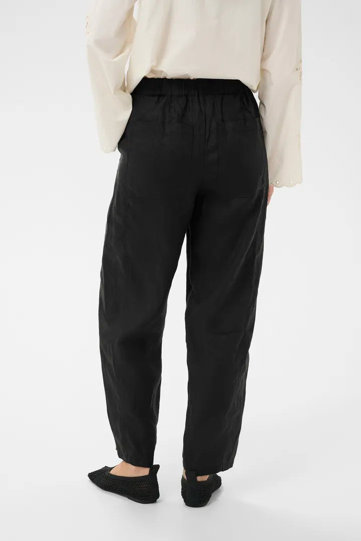 Atima Straight Leg Linen Pant