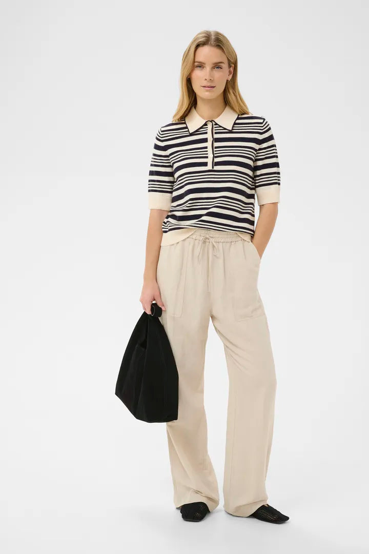 Anetti Collared Knit Tee