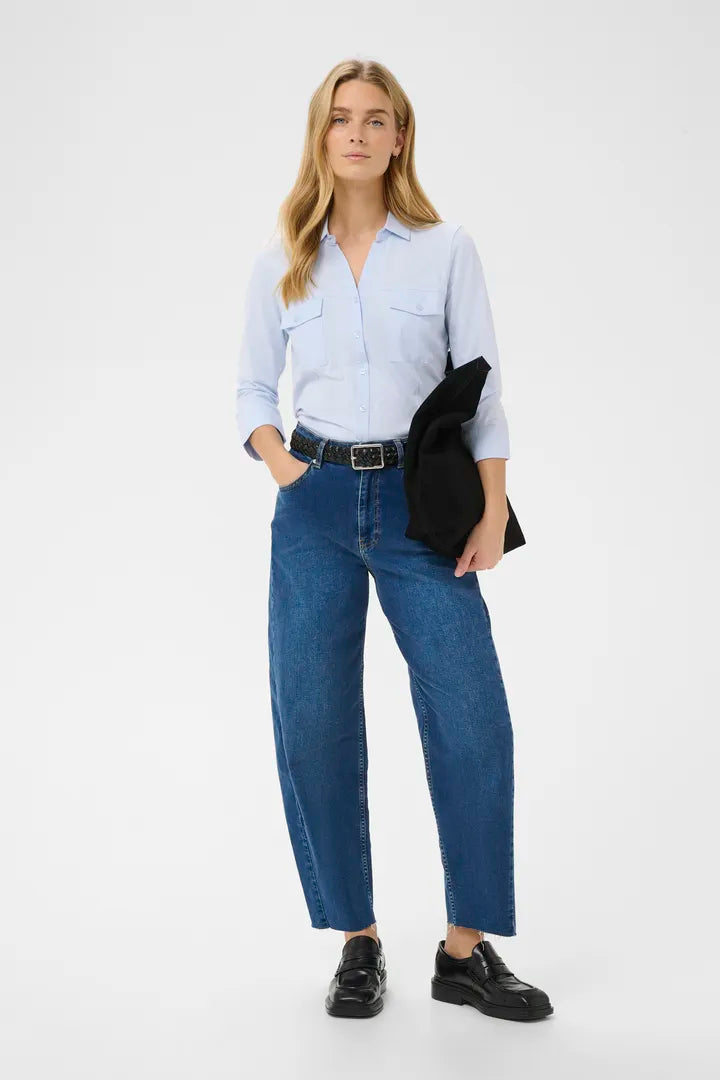 Anise Shirt- BABY BLUE