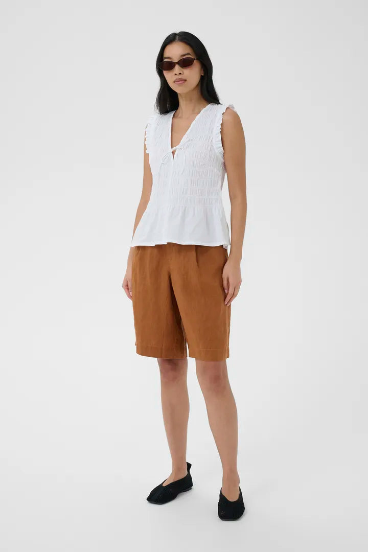Borgny Top- WHITE